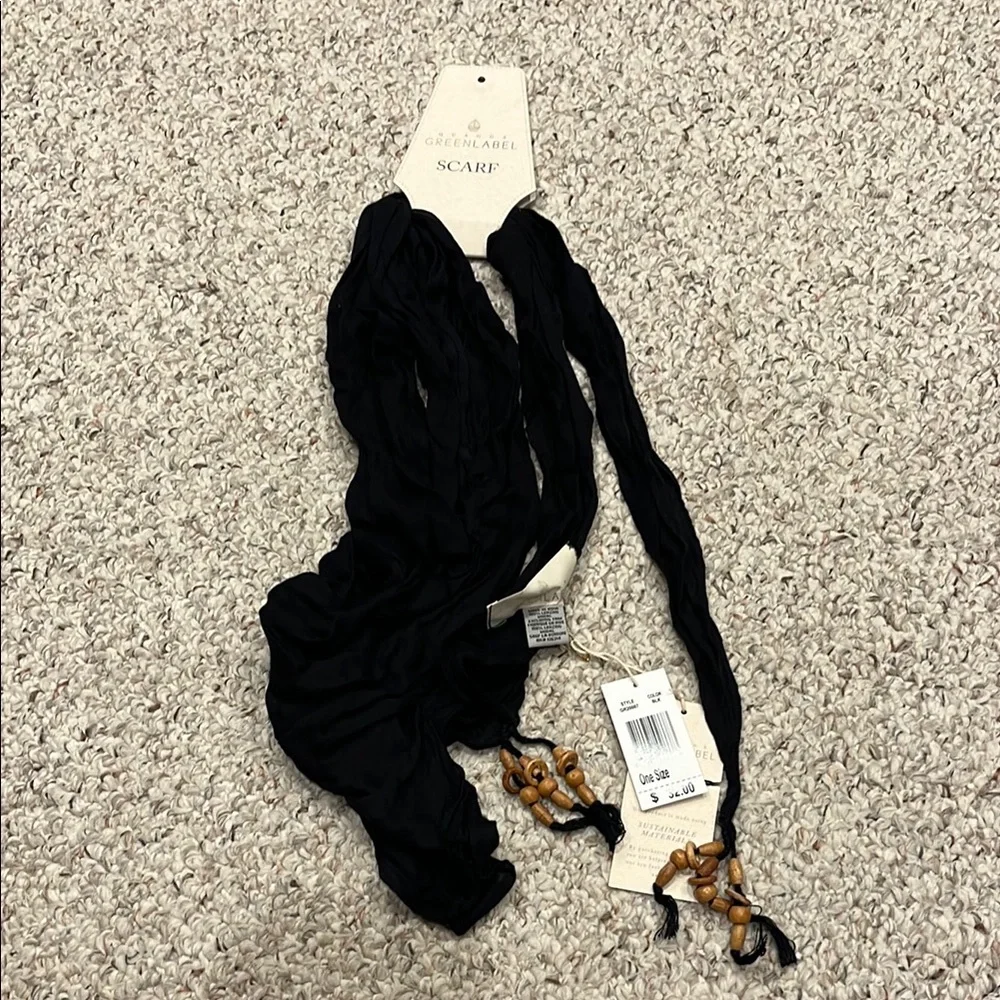 NWT Quagga Green Label Fashion Scarf Modal Beaded